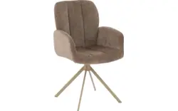 Goossens eetkamerstoel hestia bruin stof - 8244613-goossens-hestia-stoel-onderdelen-stof-01