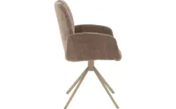 Goossens eetkamerstoel hestia bruin stof - 8244613-goossens-hestia-stoel-onderdelen-stof-01