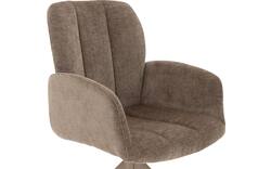 Goossens eetkamerstoel hestia bruin stof - 8244613-goossens-hestia-stoel-onderdelen-stof-01