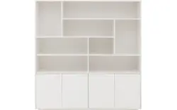 Goossens basic buffetkast madrid wit melamine - 8244627-goossens-basic-madrid-buffetkast-melamine-01