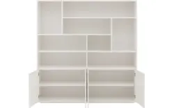 Goossens basic buffetkast madrid wit melamine - 8244627-goossens-basic-madrid-buffetkast-melamine-01