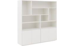 Goossens basic buffetkast madrid wit melamine - 8244627-goossens-basic-madrid-buffetkast-melamine-01