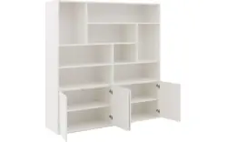 Goossens basic buffetkast madrid wit melamine - 8244627-goossens-basic-madrid-buffetkast-melamine-01