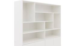 Goossens basic buffetkast madrid wit melamine - 8244627-goossens-basic-madrid-buffetkast-melamine-01