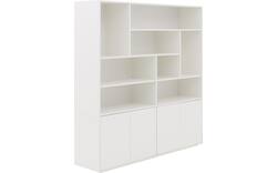 Goossens basic buffetkast madrid wit melamine - 8244627-goossens-basic-madrid-buffetkast-melamine-01