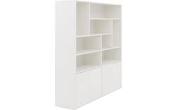 Goossens basic buffetkast madrid wit melamine - 8244627-goossens-basic-madrid-buffetkast-melamine-01
