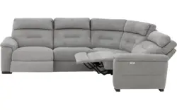 Goossens hoekbank boris grijs stof - 8244667-goossens-boris-bank-stof-grijs-01