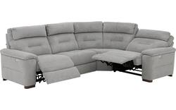 Goossens hoekbank boris grijs stof - 8244667-goossens-boris-bank-stof-grijs-01
