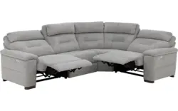 Goossens hoekbank boris grijs stof - 8244667-goossens-boris-bank-stof-grijs-01