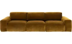 Goossens zitbank amara groen stof - 8250016-goossens-amara-bank-stof-groen-01