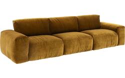 Goossens zitbank amara groen stof - 8250016-goossens-amara-bank-stof-groen-02