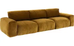 Goossens zitbank amara groen stof - 8250016-goossens-amara-bank-stof-groen-01