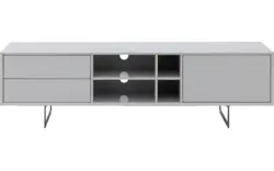 Goossens basic tv meubel vienna grijs mdf - 8250131-goossens-basic-vienna-tv-meubel-grijs-01