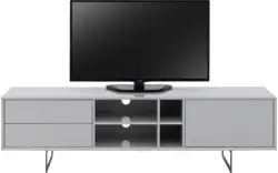 Goossens basic tv meubel vienna grijs mdf - 8250131-goossens-basic-vienna-tv-meubel-grijs-01