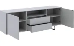 Goossens basic dressoir vienna grijs mdf - 8250133-goossens-basic-vienna-dressoir-01