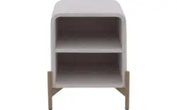 Goossens nachtkastje sicily beige stof - 8250158-goossens-sicily-nachtkastje-stof-01