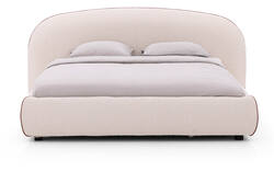 Goossens gestoffeerd bedframe venus beige stof - 8250164-goossens-venus-bedframe-stof-01