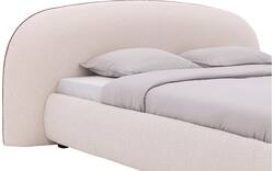 Goossens gestoffeerd bedframe venus beige stof - 8250164-goossens-venus-bedframe-stof-01