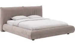 Goossens gestoffeerd bedframe milano bruin stof - 8250165-goossens-milano-bedframe-stof-01