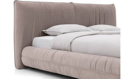 Goossens gestoffeerd bedframe milano bruin stof - 8250165-goossens-milano-bedframe-stof-01