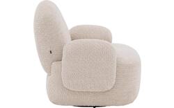 Goossens draaifauteuil nomi wit stof - 8250221-goossens-nomi-fauteuil-stof-99