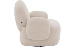 Goossens draaifauteuil nomi wit stof - 8250221-goossens-nomi-fauteuil-stof-99