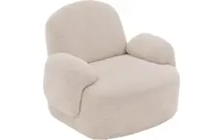 Goossens draaifauteuil nomi wit stof - 8250221-goossens-nomi-fauteuil-stof-99