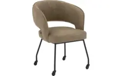 Goossens excellent eetkamerstoel ostuni groen leer - 8250225-goossens-excellent-ostuni-eetkamerstoel-leer-groen-01