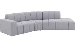 Goossens hoekbank lewis grijs stof - 8250227-gespiegeld-03