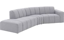 Goossens hoekbank lewis grijs stof - 8250227-goossens-lewis-bank-stof-grijs-01