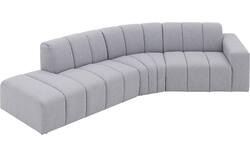 Goossens hoekbank lewis grijs stof - 8250227-goossens-lewis-bank-stof-grijs-01