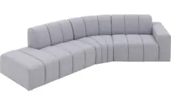 Goossens hoekbank lewis grijs stof - 8250227-goossens-lewis-bank-stof-grijs-01