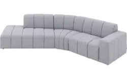 Goossens hoekbank lewis grijs stof - 8250227-goossens-lewis-bank-stof-grijs-01