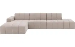 Goossens loungebank lewis beige stof - 8250228-goossens-lewis-bank-stof-bruin-01