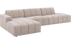 Goossens loungebank lewis beige stof - 8250228-goossens-lewis-bank-stof-bruin-01
