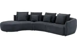 Goossens loungebank fay zwart stof - 8251130-goossens-fay-usc-bank-stof-zwart-02