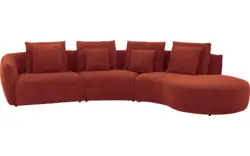 Goossens loungebank fay rood stof - 8251157-goossens-fay-usc-bank-stof-rood-01