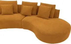 Goossens loungebank fay goud stof - 8251159-goossens-fay-usc-bank-stof-goud-01