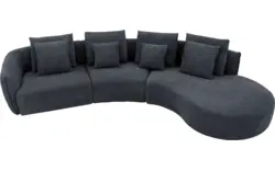 Goossens loungebank fay zwart stof - 8251167-goossens-fay-usc-bank-stof-zwart-02