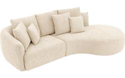 Goossens loungebank fay beige stof - 8251191-goossens-fay-usc-bank-stof-bruin-01