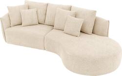 Goossens loungebank fay beige stof - 8251191-goossens-fay-usc-bank-stof-bruin-01