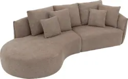 Goossens loungebank fay bruin stof - 8251193-goossens-fay-usc-bank-stof-bruin-01