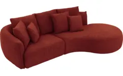 Goossens loungebank fay rood stof - 8251231-goossens-fay-usc-bank-stof-rood-01