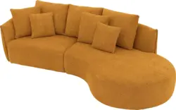 Goossens loungebank fay goud stof - 8251233-goossens-fay-usc-bank-stof-goud-01
