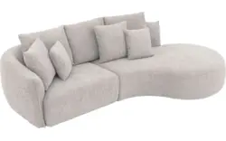 Goossens loungebank fay grijs stof - 8251237-goossens-fay-usc-bank-stof-grijs-01