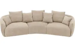 Goossens zitbank fay beige stof - 8251264-goossens-fay-bank-stof-bruin-02