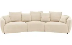 Goossens zitbank fay beige stof - 8251265-goossens-fay-bank-stof-bruin-01