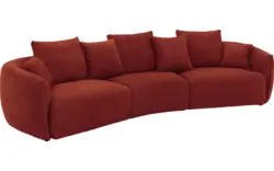 Goossens zitbank fay rood stof - 8251268-goossens-fay-bank-stof-rood-01