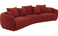 Goossens zitbank fay rood stof - 8251268-goossens-fay-bank-stof-rood-01