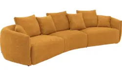 Goossens zitbank fay goud stof - 8251270-goossens-fay-bank-stof-goud-01